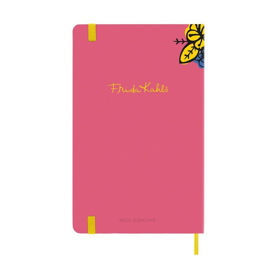Щотижневик з місцем для записів Moleskine Frida Kahlo на 2023 рік середній 13 х 21 см кораловий