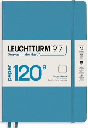 Блокнот Leuchtturm1917 Edition 120 середній 14,5 х 21 см нелінований холодний синій