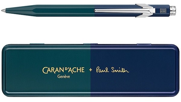 Ручка Caran d'Ache 849 Paul Smith Racing Green & Navy Blue + бокс