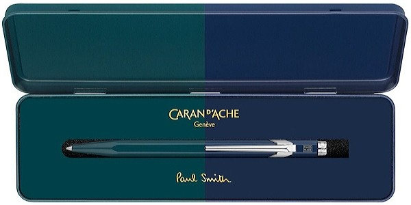 Ручка Caran d'Ache 849 Paul Smith Racing Green & Navy Blue + бокс