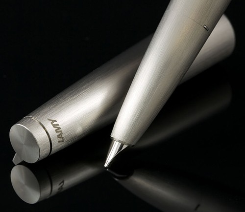 Чорнильна ручка Lamy 2000 нержавіюча сталь перо EF (дуже тонке)