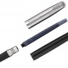 Чорнильна ручка Parker 51 Black CT FP чорна/сталь перо F (тонке)