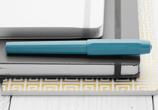 Чорнильна ручка Kaweco Perkeo Breezy Teal бірюзова перо F (тонке)