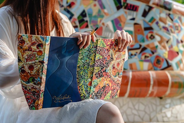 Блокнот Paperblanks Антоніо Гауді Мозаїки великий 18 х 23 см в лінію