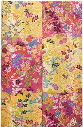 Щотижневик горизонтальний Paperblanks на 2026 рік Японське Кімоно Кара-орі Рожевий А5