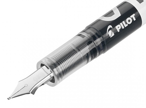 Одноразова чорнильна ручка Pilot V-Pen Erasable чорна