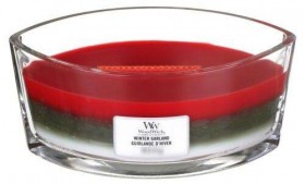 Ароматична свіча WoodWick Ellipse Trilogy Winter Garland 453 г