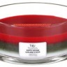 Ароматична свіча WoodWick Ellipse Trilogy Winter Garland 453 г