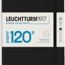 Блокнот Leuchtturm1917 Edition 120 середній 14,5 х 21 см в лінію чорний