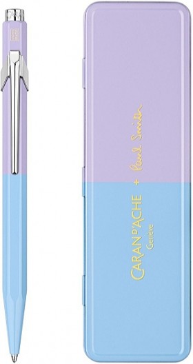 Ручка Caran d'Ache 849 Paul Smith Sky Blue &amp; Lavender Purple + бокс