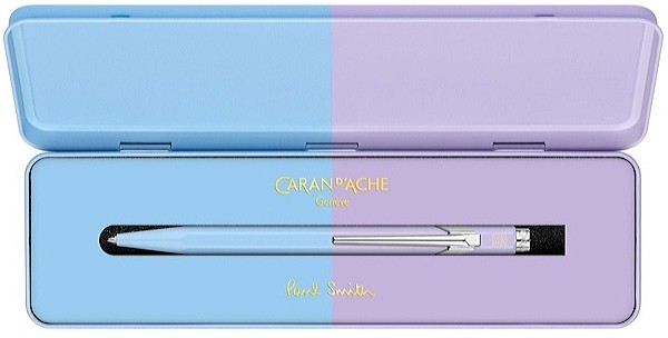 Ручка Caran d'Ache 849 Paul Smith Sky Blue & Lavender Purple + бокс
