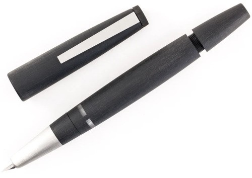 Чорнильна ручка Lamy 2000 чорна перо EF (дуже тонке)