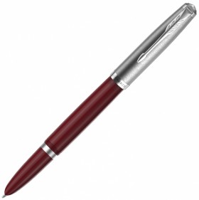 Чорнильна ручка Parker 51 Burgundy CT FP бургунді/сталь перо F (тонке)
