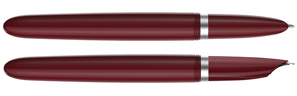 Чорнильна ручка Parker 51 Burgundy CT FP бургунді/сталь перо F (тонке)