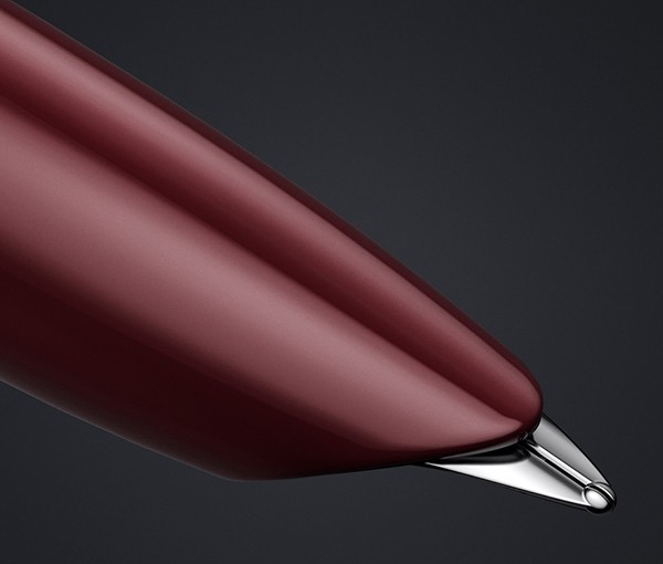 Чорнильна ручка Parker 51 Burgundy CT FP бургунді/сталь перо F (тонке)