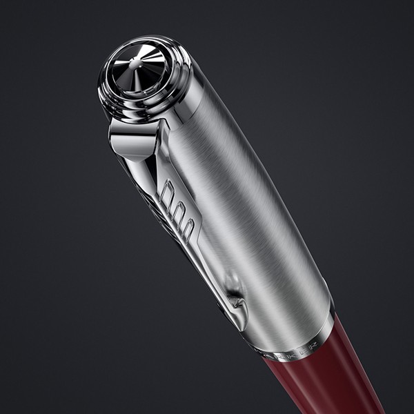 Чорнильна ручка Parker 51 Burgundy CT FP бургунді/сталь перо F (тонке)