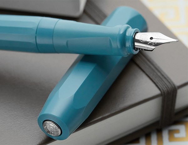 Чорнильна ручка Kaweco Perkeo Breezy Teal бірюзова перо M (середнє)