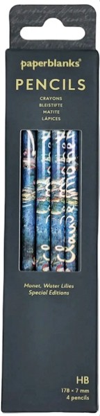 Набір графітних олівців Paperblanks Моне Водяні Лілії HB