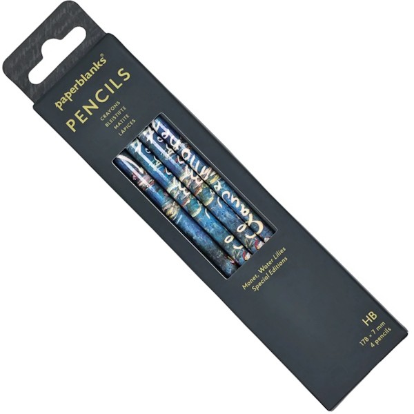 Набір графітних олівців Paperblanks Моне Водяні Лілії HB