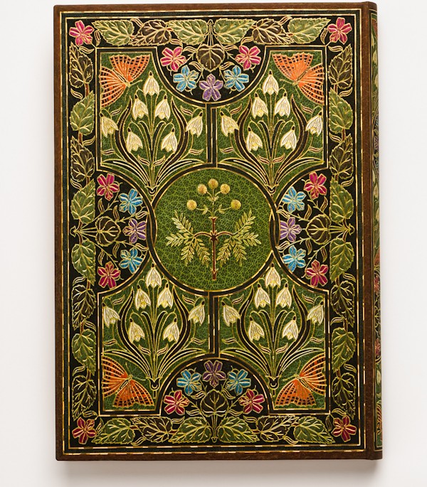 Щотижневик горизонтальний Paperblanks на 2026 рік Poetry in Bloom середній