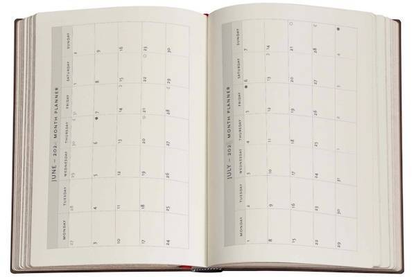 Щотижневик горизонтальний Paperblanks на 2026 рік Poetry in Bloom середній