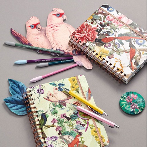 Блокнот на спіралі Cedon Paradies середній 16,5 х 21 см в крапку 