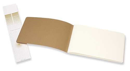 Скетчбук Moleskine Art Cahier середній 21 х 13 см нелінований бежевий 