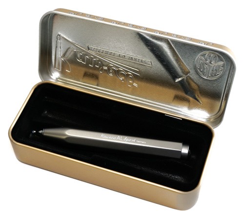 Кулькова ручка Kaweco Al Sport Anthracite антрацитова алюміній