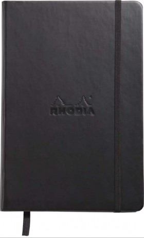 Блокнот Rhodia Webnotebook A5 14 х 21 см чорний нелінований