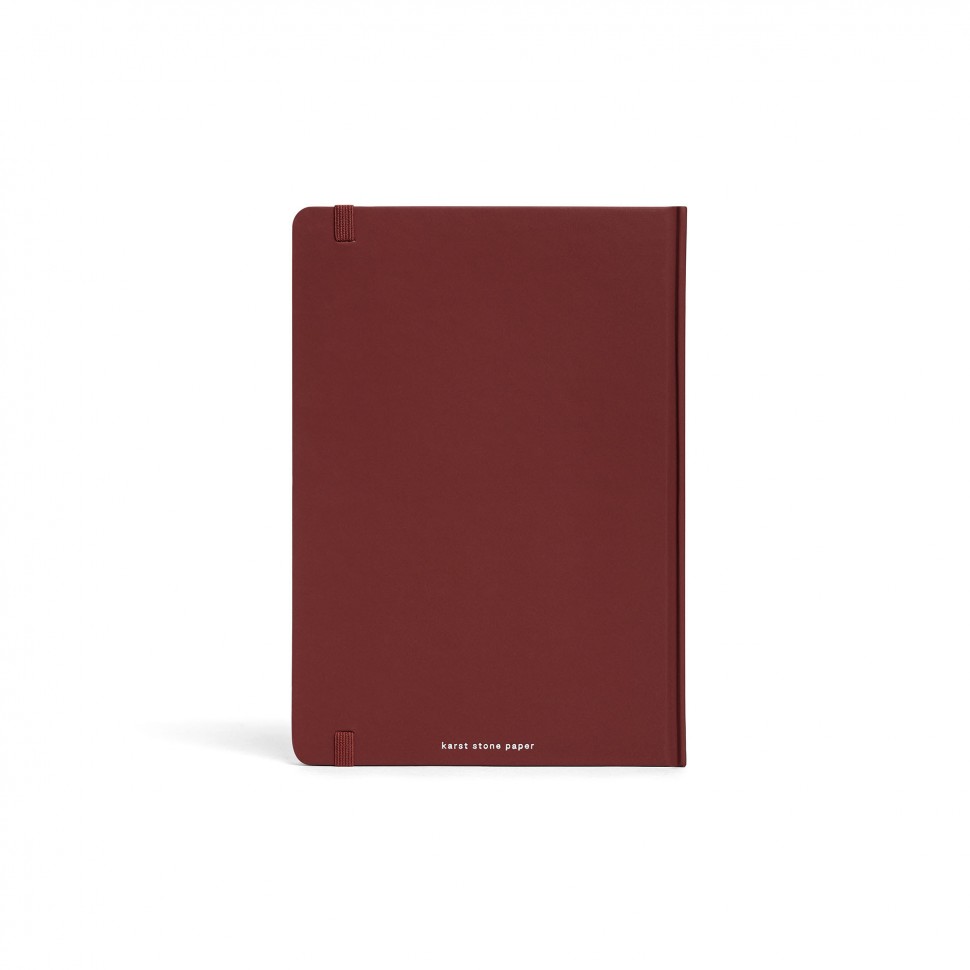 Блокнот Karst Classic A5 14,8 х 21 см нелінований піно-бордо