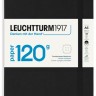 Блокнот Leuchtturm1917 Edition 120 середній 14,5 х 21 см в крапку чорний