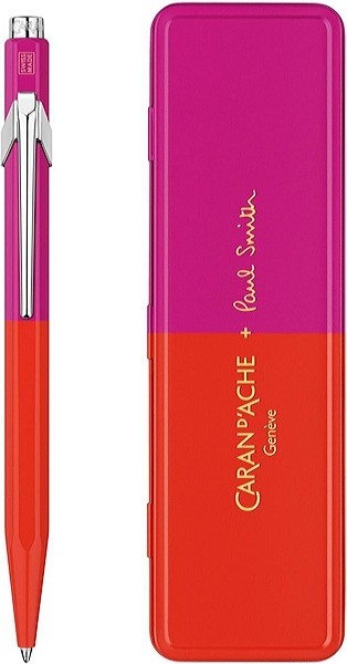 Ручка Caran d'Ache 849 Paul Smith Warm Red & Melrose Pink + бокс