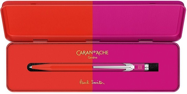 Ручка Caran d'Ache 849 Paul Smith Warm Red & Melrose Pink + бокс