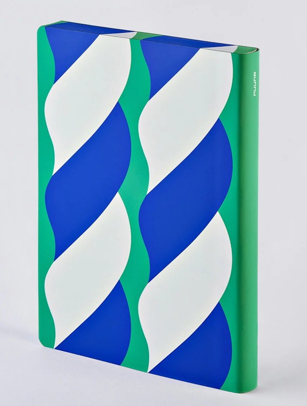 Блокнот Nuuna Graphic Soft Ice 16,5 х 22 см в крапку