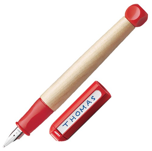Чорнильна ручка Lamy ABC червона для шульги