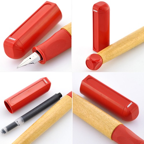 Чорнильна ручка Lamy ABC червона для шульги