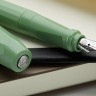 Чорнильна ручка Kaweco Perkeo Jungle Green світло-зелена перо F (тонке)