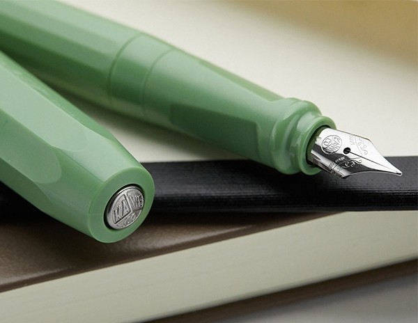 Чорнильна ручка Kaweco Perkeo Jungle Green світло-зелена перо F (тонке)