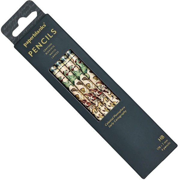 Набір графітних олівців Paperblanks Небесна Планісфера HB