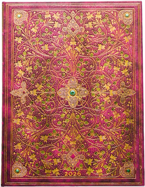 Щотижневик з місцем для записів Paperblanks на 2026 рік Діамантовий Ювілей великий