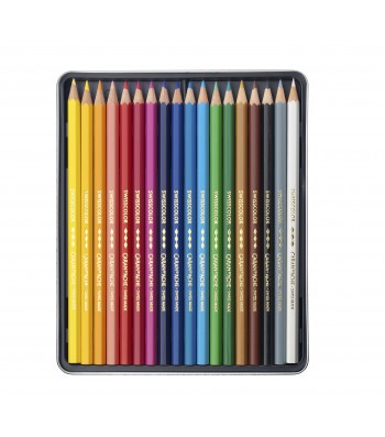 Набір водостійких олівців Caran d'Ache Swisscolor 18 штук