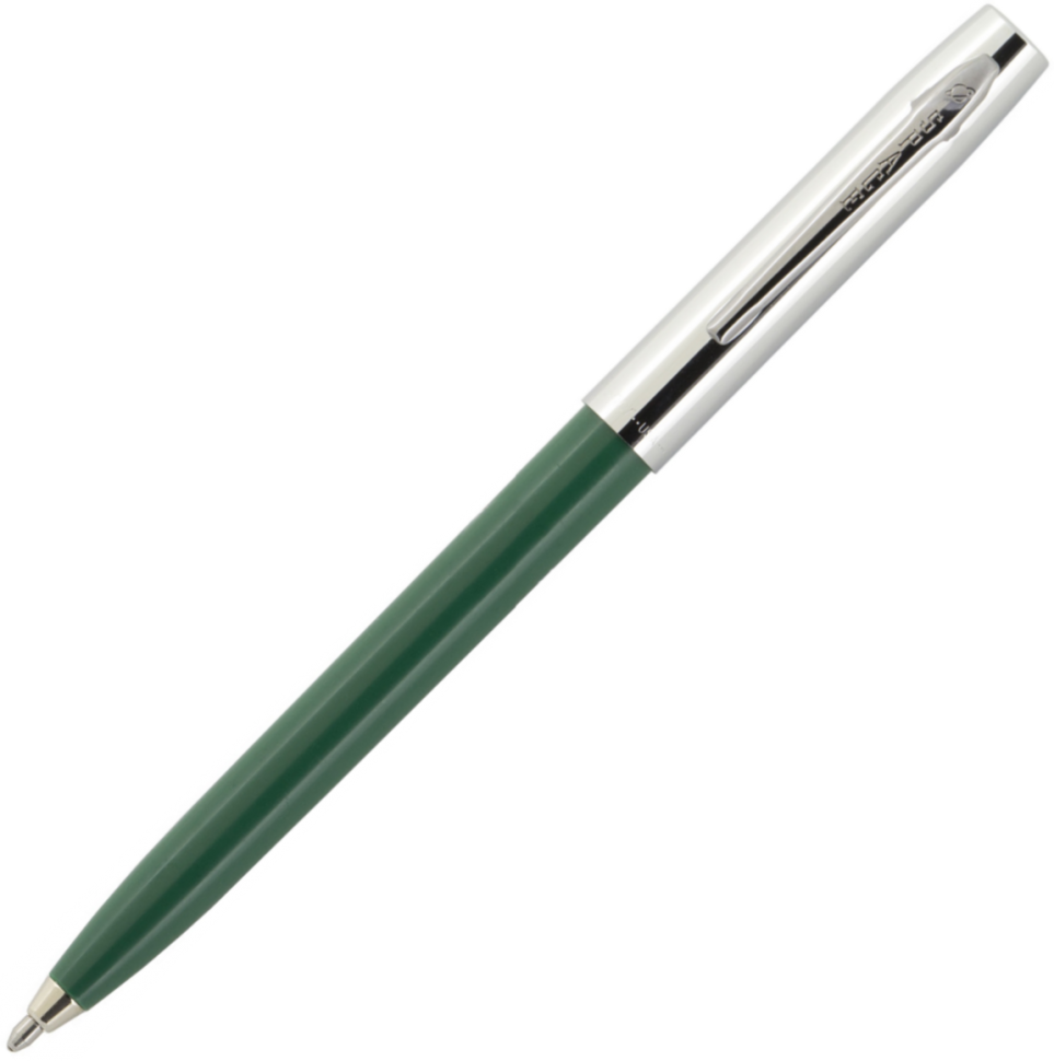 Автоматична кулькова ручка Fisher Space Pen Cap-O-Matic зелена/хром