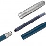 Чорнильна ручка Parker 51 Teal Blue CT FP бірюзова/сталь перо F (тонке)