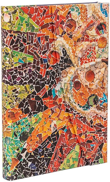 Блокнот Paperblanks Антоніо Гауді Мозаїки середній 12,5 х 18 см нелінований