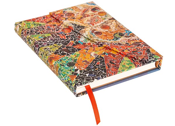 Блокнот Paperblanks Антоніо Гауді Мозаїки середній 12,5 х 18 см нелінований