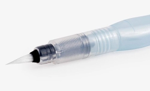 Пензлик з резервуаром для води Pentel Aqua Brush (середній)
