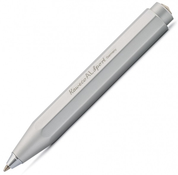 Кулькова ручка Kaweco Al Sport Silver срібляста алюміній