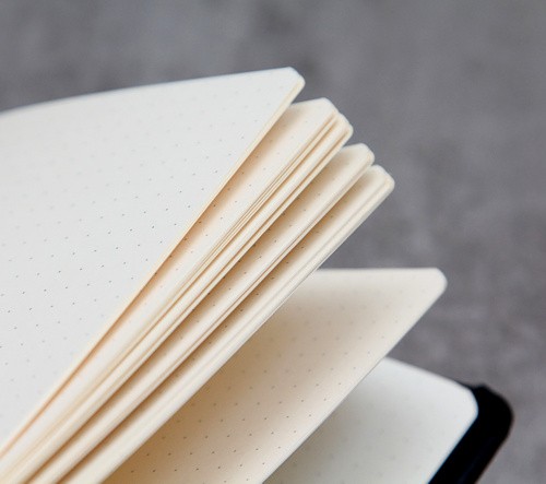 Блокнот Rhodia Webnotebook A5 14 х 21 см чорний в крапку 