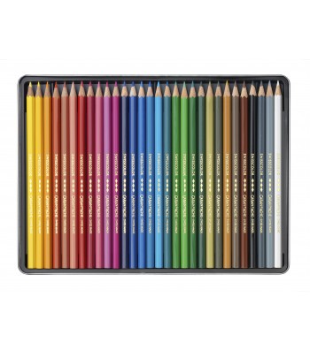 Набір водостійких олівців Caran d'Ache Swisscolor 30 штук 