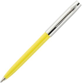 Автоматична кулькова ручка Fisher Space Pen Cap-O-Matic жовта/хром